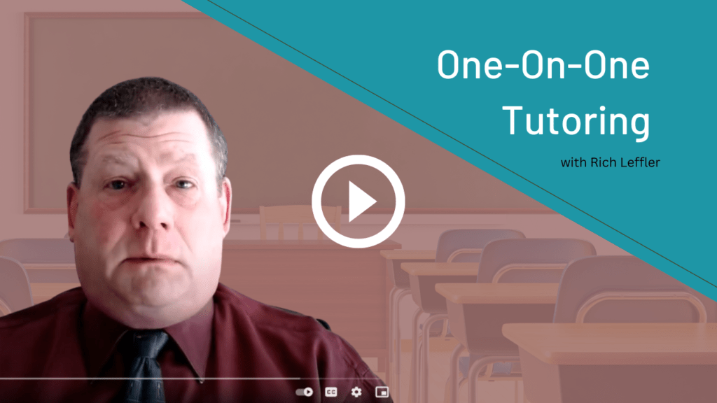 One On One Tutoring Video